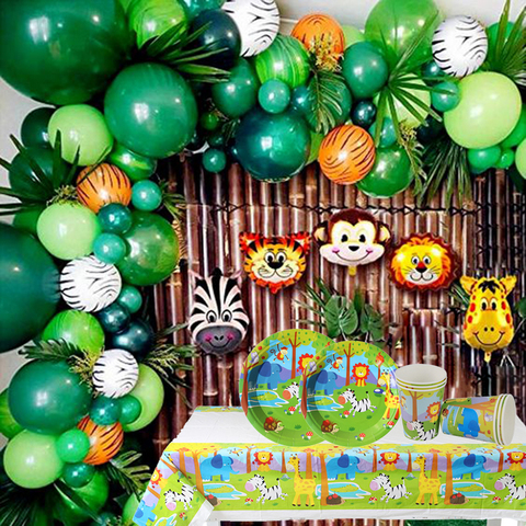 Anniversaire Thème Jungle Safari Zèbre  Decoration anniversaire garcon, Décoration  anniversaire, Décoration fête anniversaire