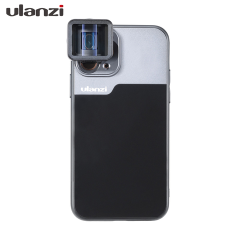 Ulanzi 17MM téléphone lentille étui de téléphone pour iPhone 11/11 Pro/11 Pro Max lentille anamorphique pour 17MM Moment lentille Ulanzi DOF adaptateur d'objectif ► Photo 1/6