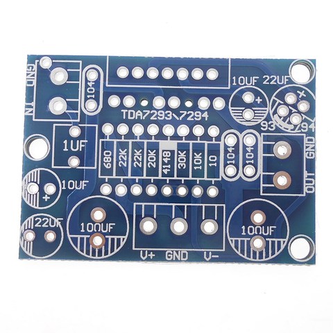 Panneau d'amplificateur de puissance mono 85w, carte vide PCB, TDA7293/TDA7294 ► Photo 1/3