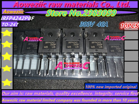 Aowezic – transistor IRFP4232 à-100% 60a 247 V / IRFP4242 à-250 247 V 46a, nouvelle collection 300 ► Photo 1/3