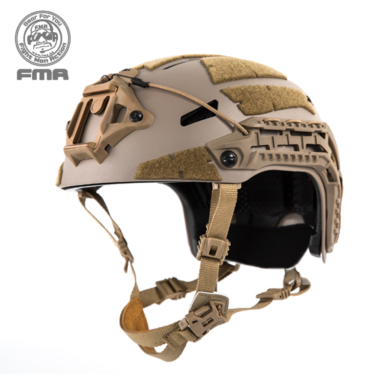 Casque Balistique FMA Tactique Caïman - Avec Rail NVG - Taille Unique - Neuf
