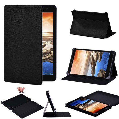 Étui pour tablette Lenovo Tab 8/Tab A7-30 A3300/A7-50 A3500/A8-50 A5500/Tab S8-50 7.0, couverture pour livre de Yoga 10.1 pouces/Tab 4 Plus 10 pouces ► Photo 1/6