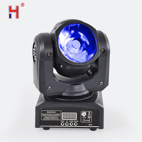 Projecteur à tête mobile Led 60W Rgbw 4 en 1, éclairage de scène Dmx Super lumineux pour Dj ► Photo 1/6