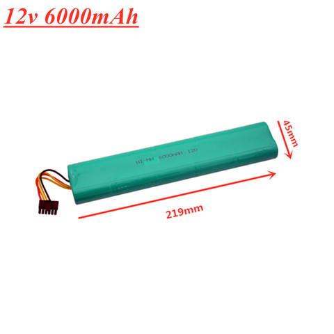 Batterie Ni-MH 12V 6000mAh améliorée pour aspirateur Neato Botvac 70E 75 80 85 D75 D8 D85 SC 12v NiMH, 1 pièce ► Photo 1/1