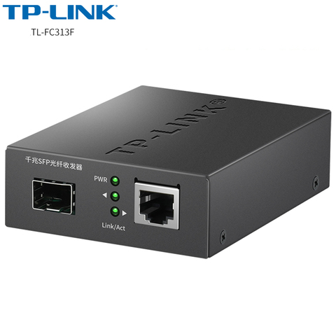 TP-LINK TL-FC313F Convertisseur De médias De Fiber à RJ45 Convertisseur de Média Gigabit SFP 100/1000M Ethernet Convertisseur Émetteur-Récepteur ► Photo 1/6