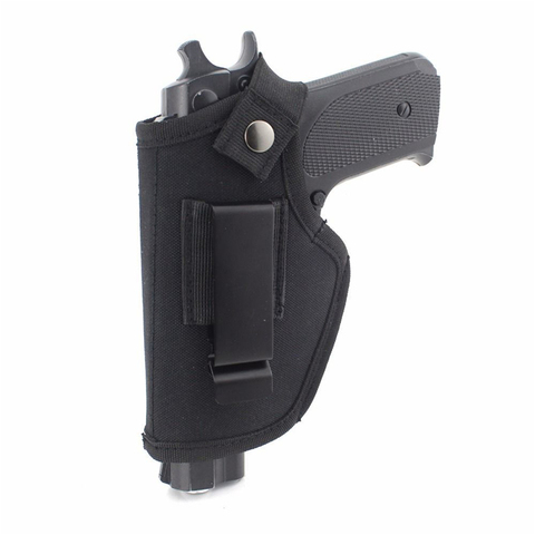 Équipement tactique Nylon universel pistolet pistolet étui tactique petit étui Compact/sous-Compact pistolet étui chasse pistolet pochette ► Photo 1/6