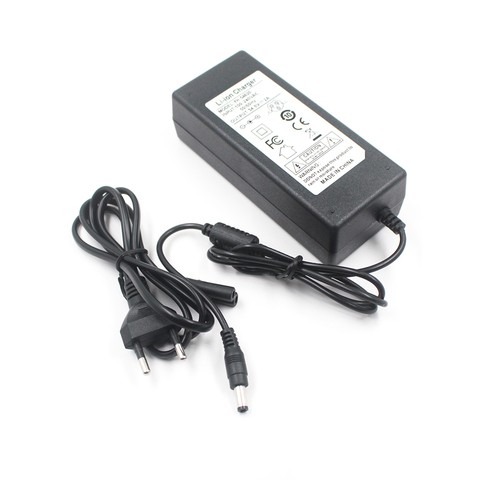 Chargeur de batterie au Lithium pour vélo électrique, 54.6V2A, 54.6V 2A, pour Pack de batterie Li-ion 48V, prise XLR 5521, 48V 2A ► Photo 1/6