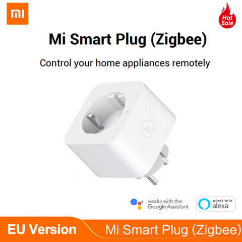 Version ue Xiaomi Mi prise de courant intelligente Zigbee prise ue Mijia passerelle multifonctionnelle APP télécommande ► Photo 1/5