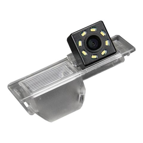 Caméra de recul avec caméra de recul HD 720p, avec LED pour SAAB 9-2 9-3 9-5 9-7 X / Saab 93 95 , 97X Subaru Forester 2002-2012 ► Photo 1/6