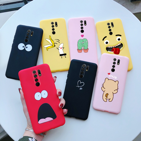 Pour Xiaomi Redmi 9 housse pour Xiaomi Redmi 9 Redmi9 étui Silicone souple téléphone protecteur arrière Fundas couverture Xiomi Redmi 9 étui ► Photo 1/6