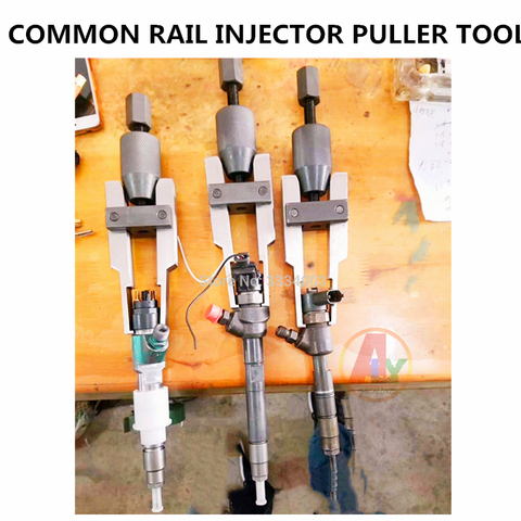 Outil d'extraction et de démontage d'injecteur à rampe commune, pour toutes les marques d'injecteur de carburant diesel ► Photo 1/6