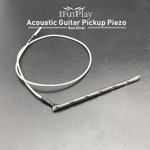 Tige de selle pour guitare acoustique, 6 cordes, haute sensibilité, Piezo, métal, Folk, accessoires ► Photo 1/6