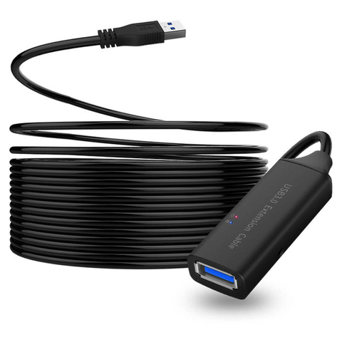 Câble d'extension USB 3.0 mâle vers femelle, 3M, 5M, 10M, 0.3m, 3.0 A, pour ordinateur portable ► Photo 1/6