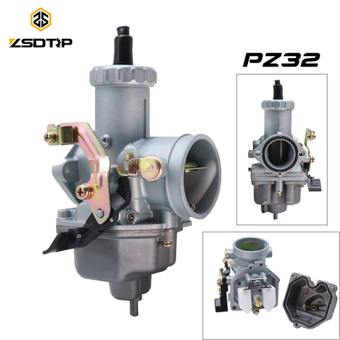 ZSDTRP-carburateur PZ32 mm, compatible avec Keihin PZ, pour ATV QUAD, Dirt Bike, Scooter, compatible CG 250-350cc ► Photo 1/6