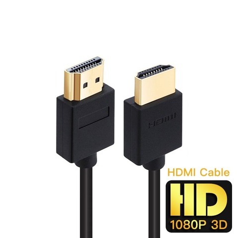 Shuliancable HDMI câble haute vitesse plaqué or câbles vidéo 4k 1080P 3D pour HDTV XBOX PS3 ordinateur 0.3m 1m 1.5m 2m 3m 5m 7.5m 10m ► Photo 1/6