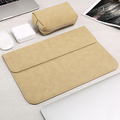 Sac pochette pour ordinateur portable Macbook Air Pro Retina 11 12 16 13 15 A2179 2022 Pour Xiaomi Notebook Cover Pour Huawei Matebook Shell ► Photo 1/6