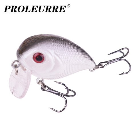 Proleurre 1 pcs 4 cm 8g Topwater Leurres De Pêche Au Vairon Japon Artificiel appât Dur Crankbait Pesca Flottant Leurres De Pêche s'attaquer ► Photo 1/6