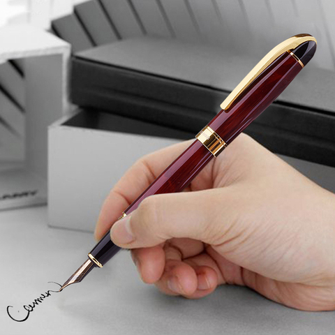 Stylo fontaine à encre de luxe Iraurita, haute qualité, stylo de calligraphie pour écriture d'affaires, cadeau, fournitures de papeterie de bureau ► Photo 1/6