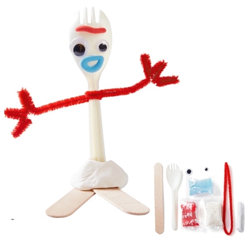 Film jouet Story4 Forky jouets en peluche Woody Jessie Buzz Lightyear Figure Aliens Lotso porte-clés jouets enfants adultes Funs cadeaux jouets chauds ► Photo 1/6