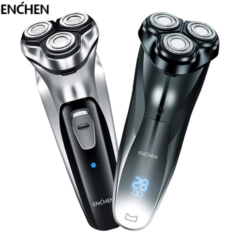 ENCHEN Blackstone visage rasoir pour hommes Rechargeable 3D flottant électrique Machine à raser tondeuse à barbe ► Photo 1/6