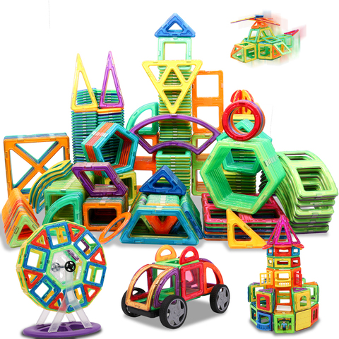 KACUU – blocs de construction magnétiques de grande taille pour enfants, modèle et jouets de construction, briques éclairantes ► Photo 1/1