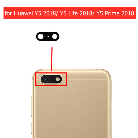 Lentille en verre pour caméra arrière avec colle, 2 pièces pour Huawei Y5 2022/ Y5 Prime 2022/ Y5 Lite 2022 ► Photo 1/1