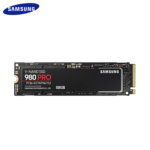 SAMSUNG – disque dur interne SSD NVMe M.2 980 PRO, PCIe 4.0, 1 to, 500 go, 250 go, pour ordinateur de bureau, pc portable ► Photo 1/4