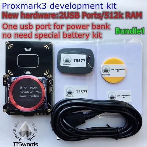 Nouveau proxmark3 développer costume Kits 3.0 proxmark RDV4 NFC lecteur RFID écrivain pour rfid nfc carte copieur clone fissure 2 USB port 512 k ► Photo 1/6
