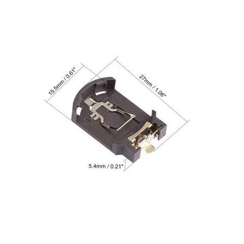 Support de batterie de bouton en plastique pour café SMD SMT, vente en gros, 1x 5x 10x CR2032 ► Photo 1/1