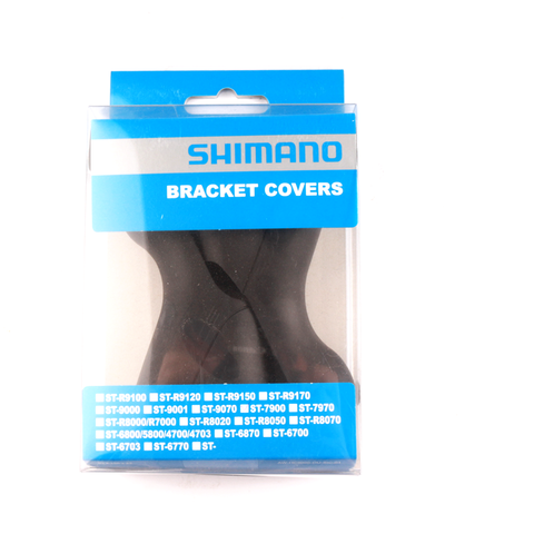 SHIMANO-leviers de freins Ultegra Di2, ST 5800 6800 6870 9000, STI, capuchons noirs, couvercles de support, 1 paire ► Photo 1/6