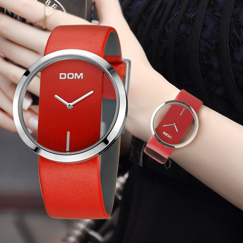 DOM – montre-bracelet japonaise pour femmes, mouvement à Quartz, qualité étanche, luxe, mode simple ► Photo 1/6