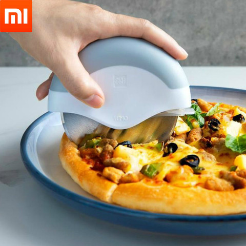 Xiaomi Youpin HUOHOU coupe Pizza acier inoxydable gâteau couteau Pizza roues couteau amovible cuisine outils de cuisson pour tartes gaufres ► Photo 1/6