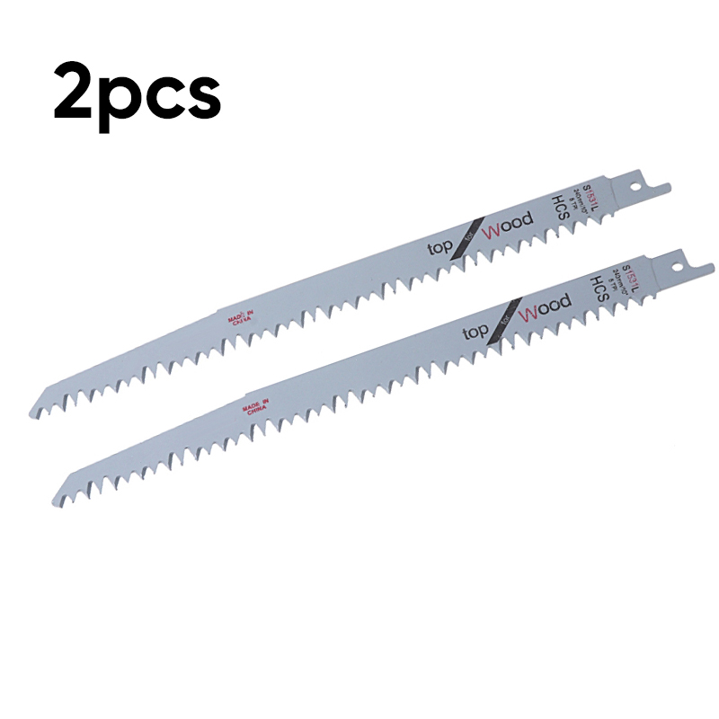 2 pièces lames de scie alternative 9.5 ensemble électrique bois métal élagage S1531L ► Photo 1/6