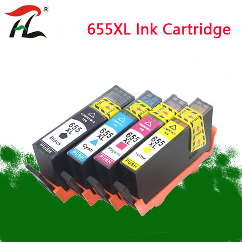 Cartouche d'encre 655 pour imprimante HP, 655 XL 655XL, pour Deskjet 3525 5525 4615 4625 4525 6520 6525 ► Photo 1/6