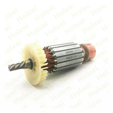 Rotor à Armature à 6 dents, 220-240V, pour METABO CS23-355 CS 23-355 310009340 ► Photo 1/5