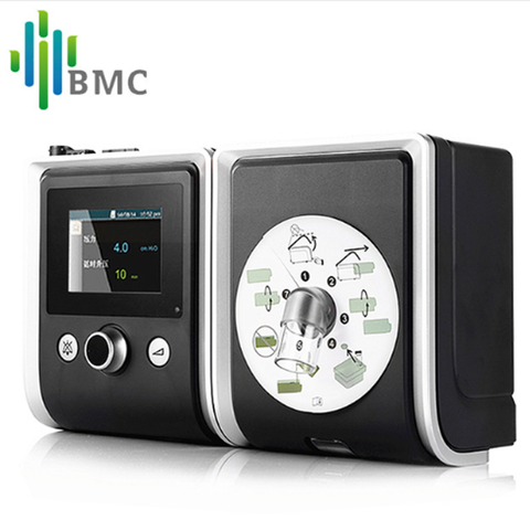 BMC GII – Machine CPAP, livraison gratuite, traitement du ronflement du sommeil, ventilateur Non invasif, avec masque Nasal et humidificateur NM4 ► Photo 1/6