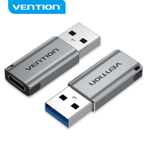 Vention – adaptateur USB 3.0 mâle à Type C femelle, convertisseur, pour ordinateur portable, Samsung, Xiaomi, écouteurs ► Photo 1/6