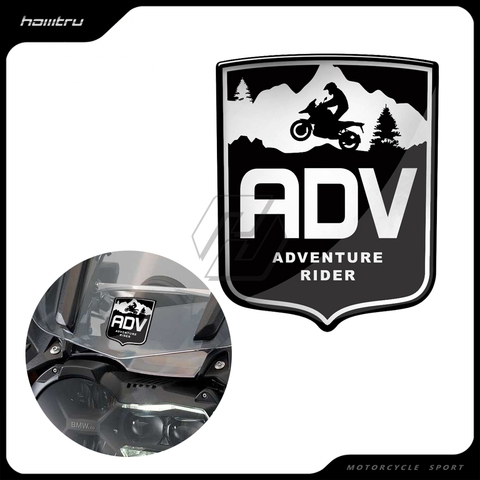 Autocollant de moto 3D Adventure Rider, étui autocollant pour BMW R1200GS R1250GS F850GS ADV pour Honda X-ADV africa twin ► Photo 1/6