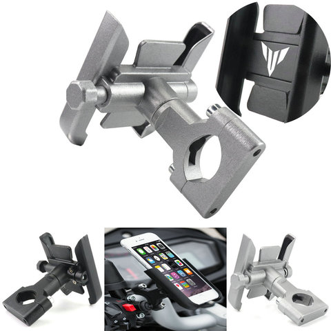 Support de téléphone portable pour moto, rotatif, pour YAMAHA MT 03 MT 07 MT 09 MT03 FZ6 XJR400 XJR1200 xStand ► Photo 1/6