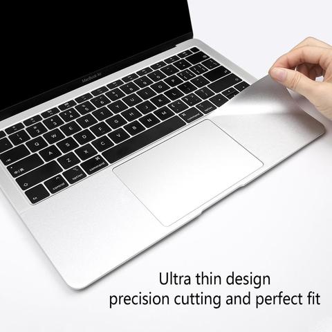 Housse de protection des paumes avec Trackpad et autocollant, argent pour MacBook Pro 16, avec barre tactile, protection A2141 ► Photo 1/1