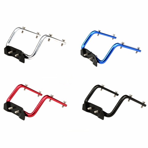 Vélo siège poste porte-bouteille convertisseur vélo VTT selle arrière Double eau porte-bouteille Cage support adaptateur 4 couleurs ► Photo 1/6