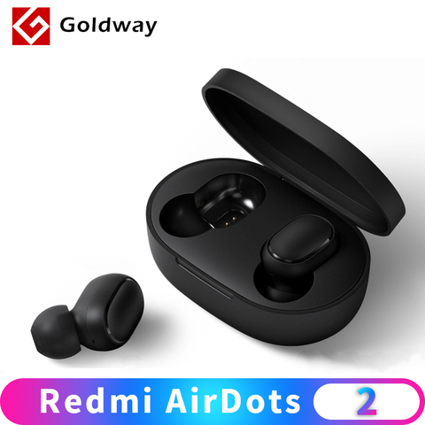 Xiaomi Redmi AirDots 2 sans fil Bluetooth 5.0 charge écouteur dans l'oreille stéréo basse écouteurs Ture sans fil écouteurs AI contrôle ► Photo 1/6