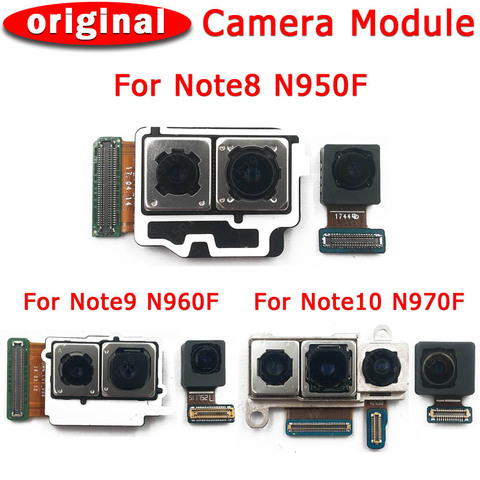 Caméra arrière avant d'origine pour Samsung Galaxy Note 10 Plus Lite 9 8 Module de caméra face à la Main pièces de rechange flexibles ► Photo 1/6
