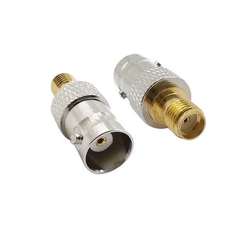 Adaptateur Coaxial SMA femelle vers BNC femelle, connecteur RF Coaxial BNC vers connecteur SMA, pour antenne Radio WiFi HAM Baofeng ► Photo 1/4