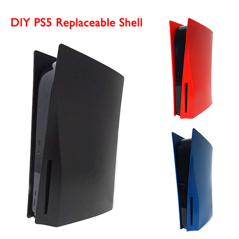 PS5 bricolage changement couleur coque Console de jeu remplaçable panneau de peau résistant à l'usure Refit boîtier couverture pour accessoires PlayStation 5 ► Photo 1/6