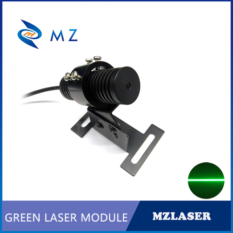 Un ensemble de Module Laser vert ligne 532nm 50mw 100mw 150mw avec support et alimentation ► Photo 1/1