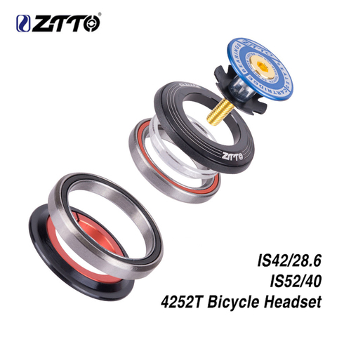 ZTTO vélo casque 42mm 52mm CNC 1 1/8 