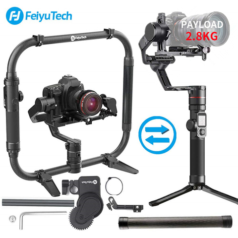 Stabilisateur de caméra portable Feiyu Feiyu AK2000C AK4500 3 axes utilisé cardan pour Sony Canon Mark Panasonic GH5 Nikon D850 ► Photo 1/6