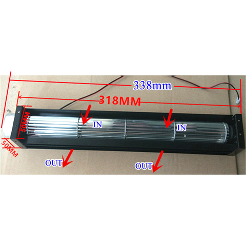 Ventilateur tubulaire à flux transversal, souffleur d'air, DC12V 24V 30290 ► Photo 1/6