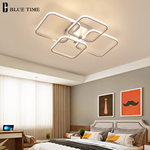 LED lustre moderne pour salon chambre plafond lustre maison intérieur luminaires allée lumières lampara deco tech ► Photo 1/6